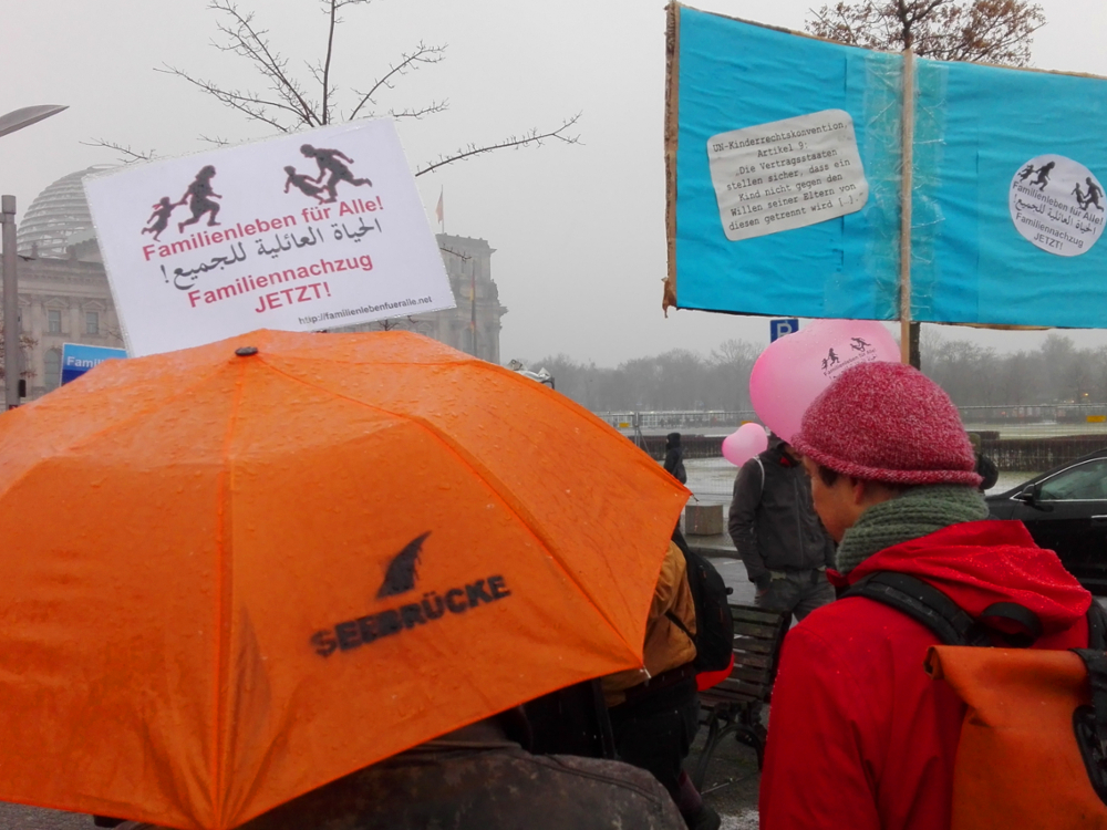 02.02.2019 Berlin: Demo für Familiennachzug und Grundrechte für Alle
